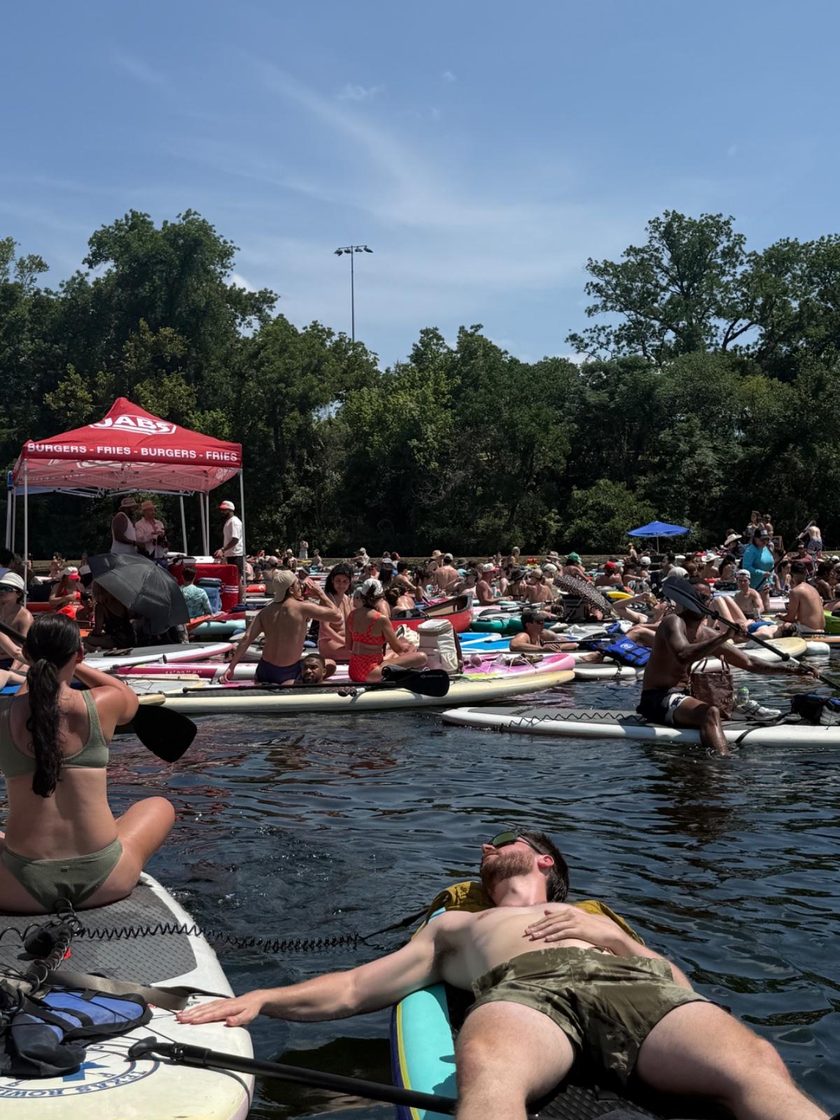 Austin Paddle Party 1